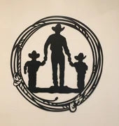 WA34 Cowboy & Sons Wall Art