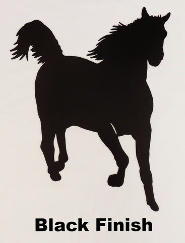 Horse metal wall art. Horse silhouette horseflymetal.com