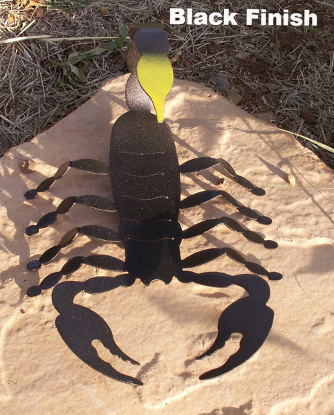 Scorpion metal yard art. Scorpion metal garden art. Scorpion Metal Art