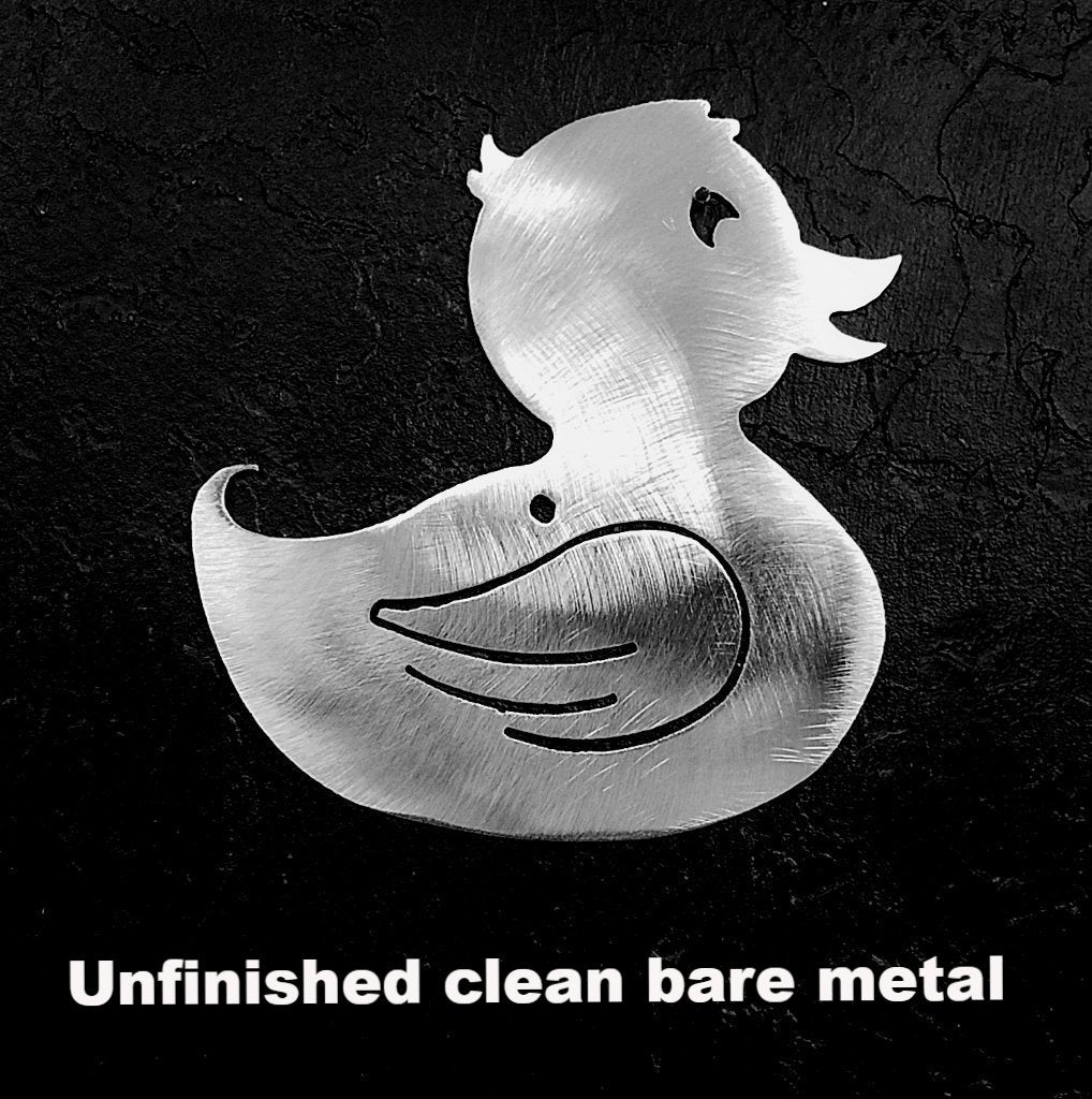 Metal shop rubber duck