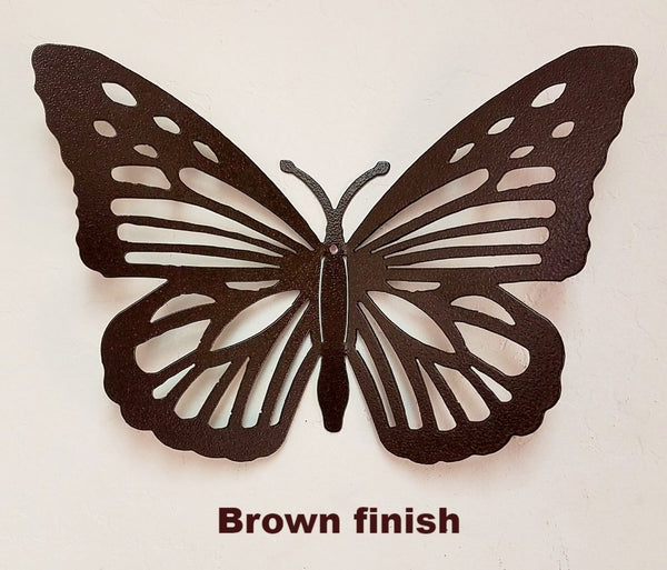 Butterfly Wall Art  Metal Butterfly Garden Art Silhouette  Ornamental iron Butterfly decor.