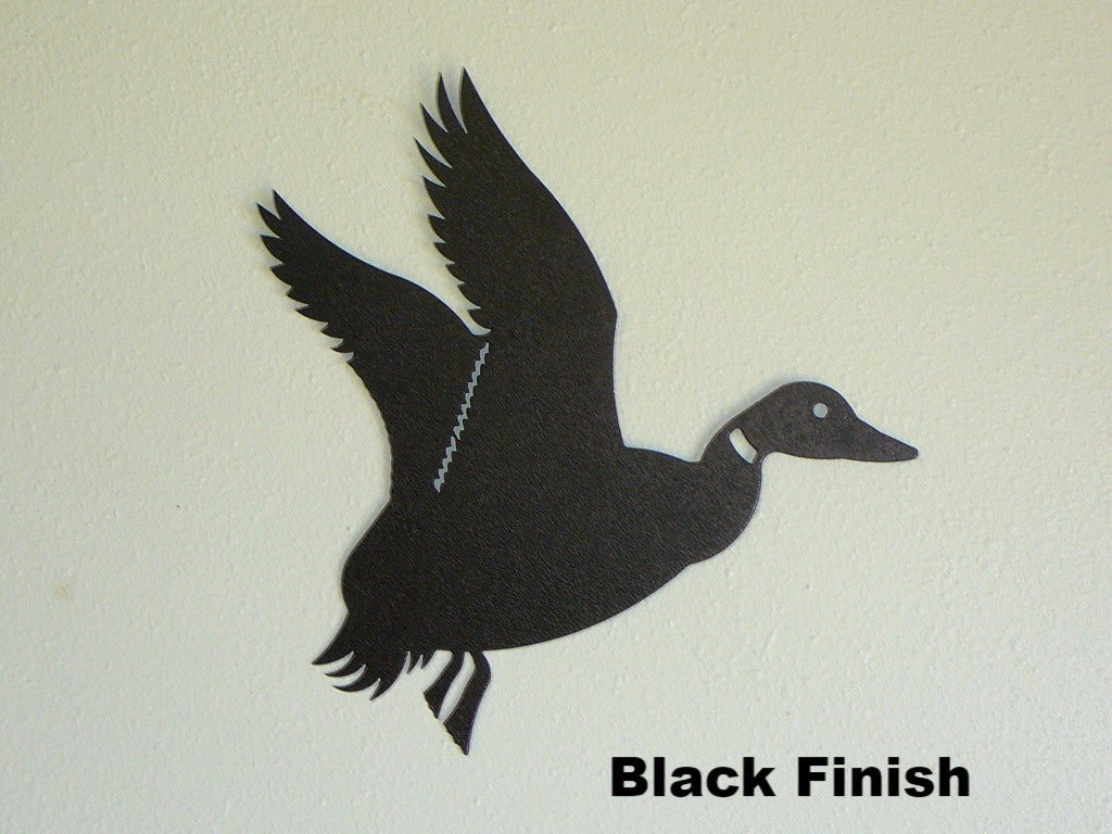 Mallard Duck metal wall art. Wildlife Mallard Duck metal Wall Art