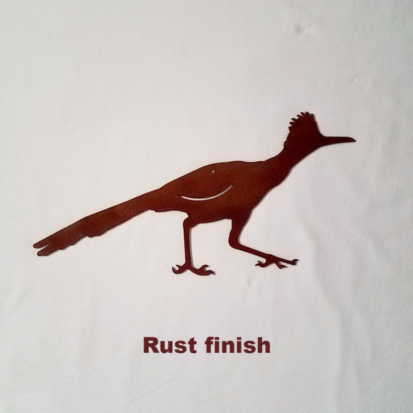 Roadrunner Metal Wall Art. Metal Road Runner wall hanging. Road Runner wall art. Wildlife Roadrunner metal wall art 