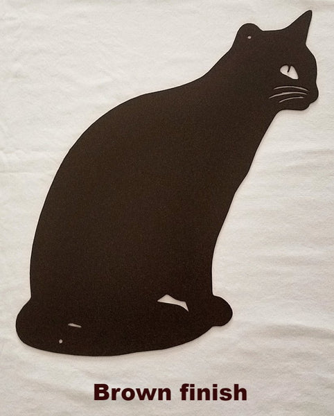 Metal Cat wall art Metal Cat wall decor
