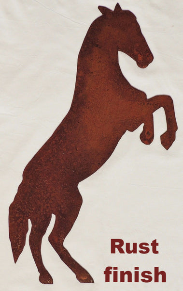 Horse Metal Wall Art Silhouette. Metal Horse wall hanging. Horse metal wall art