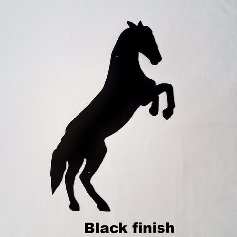 Horse metal wall art silhouette. Metal Horse wall hanging. 
