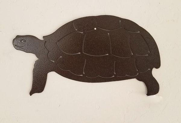 Turtle or Tortoise metal wall art Wildlife wall hanging horseflymetalart.com
