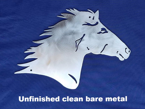 Metal Horse silhouette wall art horseflymetalart.com