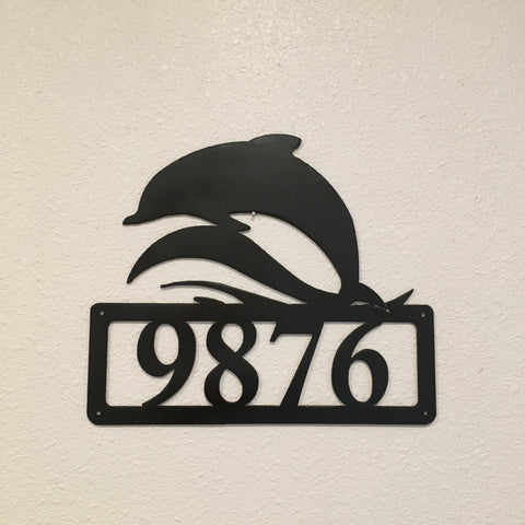 HN35 Dolphin House Number