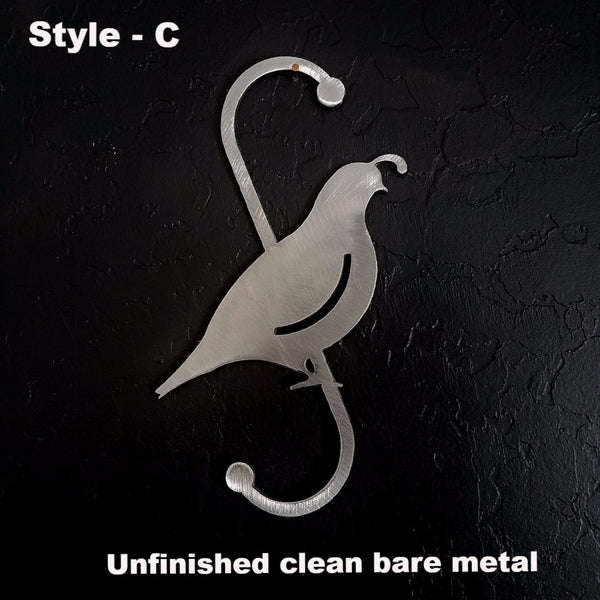 Quail Plant Hanger horseflymetalart.com