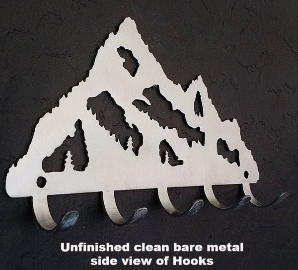 Mountain Metal Key Holder. Mountain Metal Key Rack.