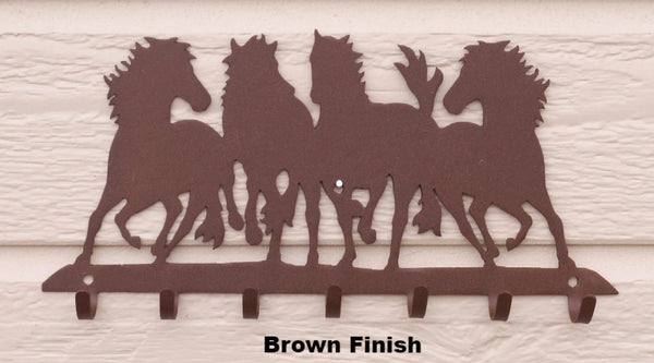 Horse Metal Key Rack or Holder horseflymetalart.com