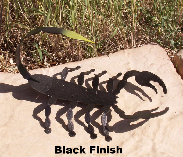 Scorpion metal garden, lawn and yard art. Scorpion Metal Art