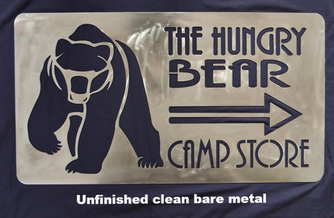 Custom Metal Store sign horseflymetalart.com