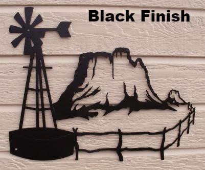 Windmill Metal Wall Art . Windmill Wall Art Silhouette horseflymetalart.com