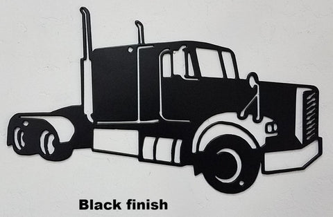 Semi Truck metal wall art. Semi Truck metal wall hanging