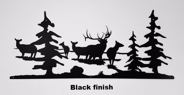 Elk wildlife metal wall art. Elk Wall Hanging horseflymetalart.com