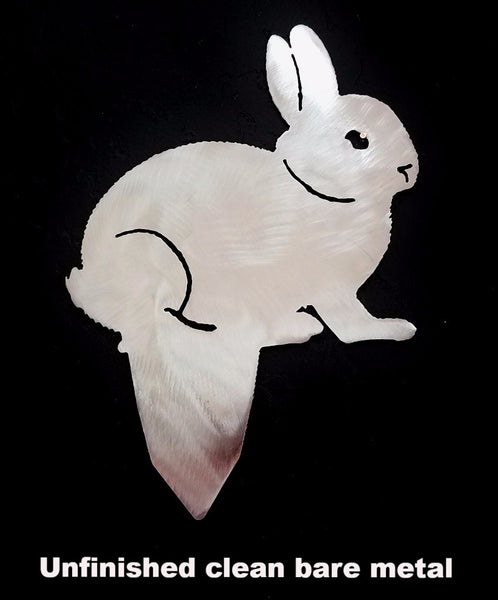 Bunny Rabbit metal Garden Art. Bunny Rabbit Yard Art Silhouette. 