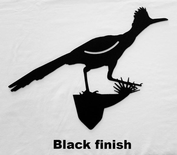 Roadrunner metal Garden art. Roadrunner Bird metal Yard Art