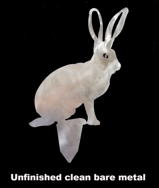 metal Jackrabbit Yard Art.  Metal Jack rabbit Lawn Art