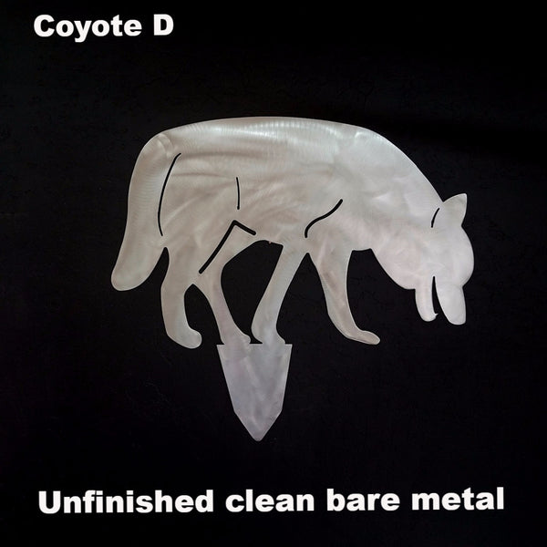 Coyote Family Yard Art or Lawn Art horseflymetalart.com
