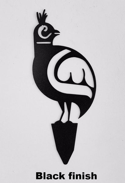 Metal Quail Garden Art. Quail Lawn and Garden Art. Southwest Quail metal art design 